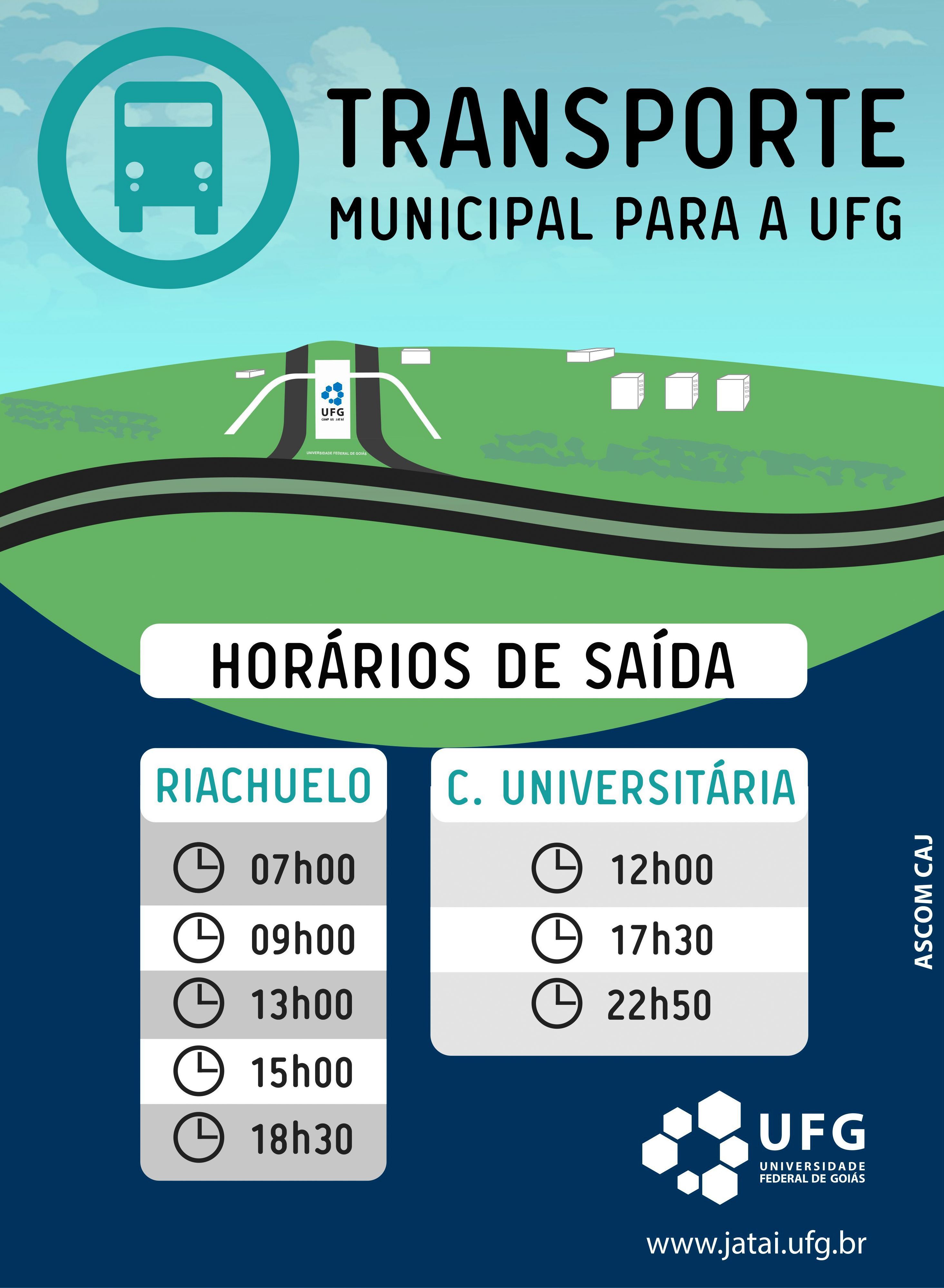 Horários de transporte