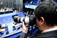 Fotografias no Senado