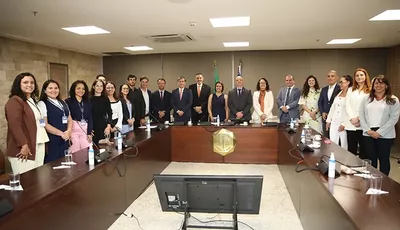 Assinatura TJ e UFG para fazer o georreferenciamento do território kalunga