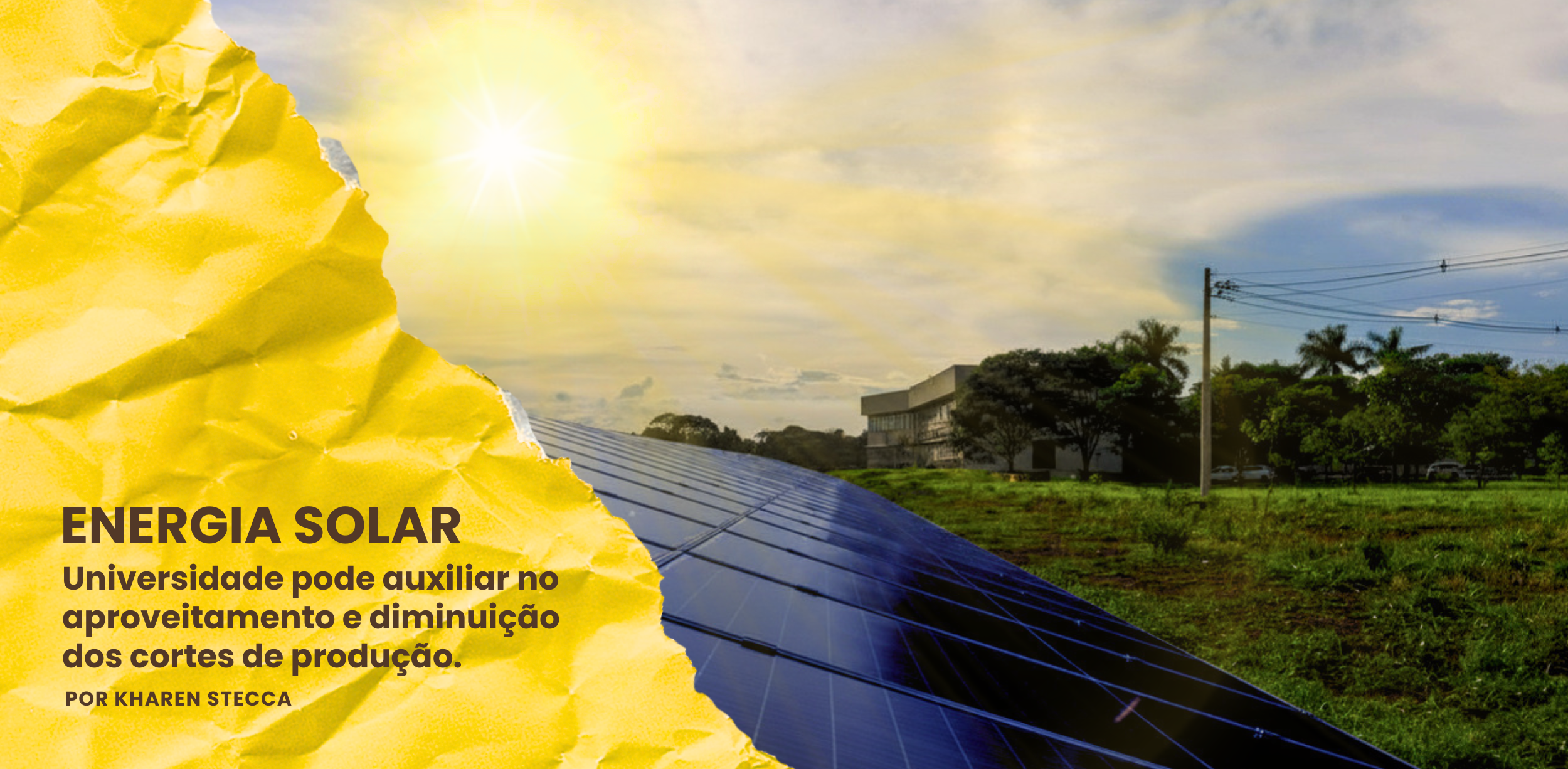 Banner Energia Solar