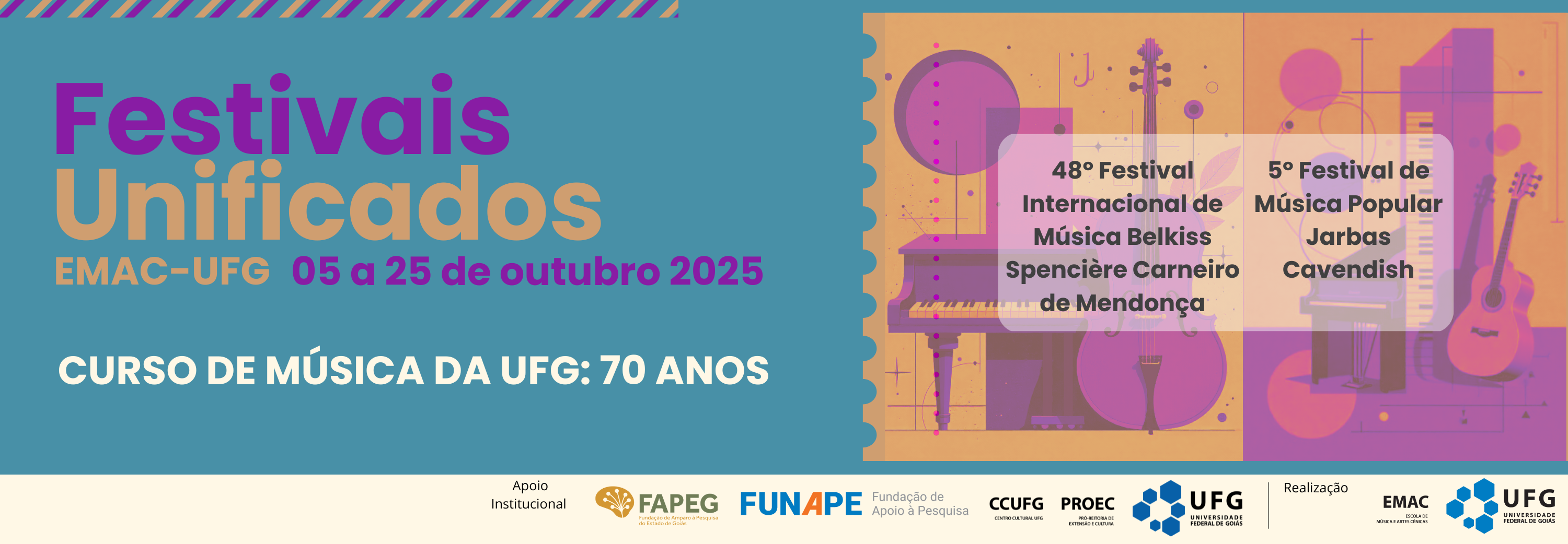 Banner Festivais Unificados
