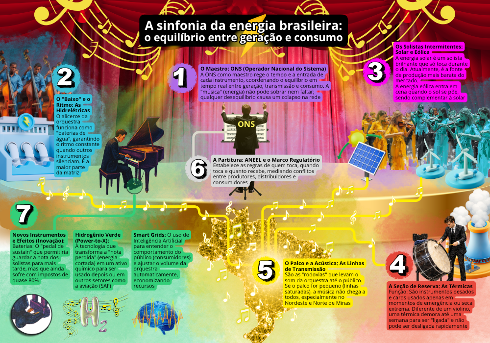 orquestra da energia infográfico