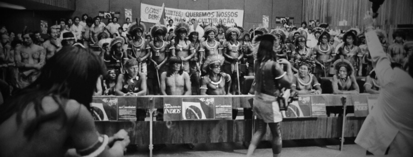 Banner indígenas Constituição