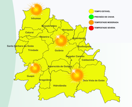 Boletim meteorológico