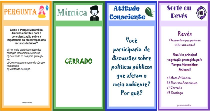 Cartas jogo geografia