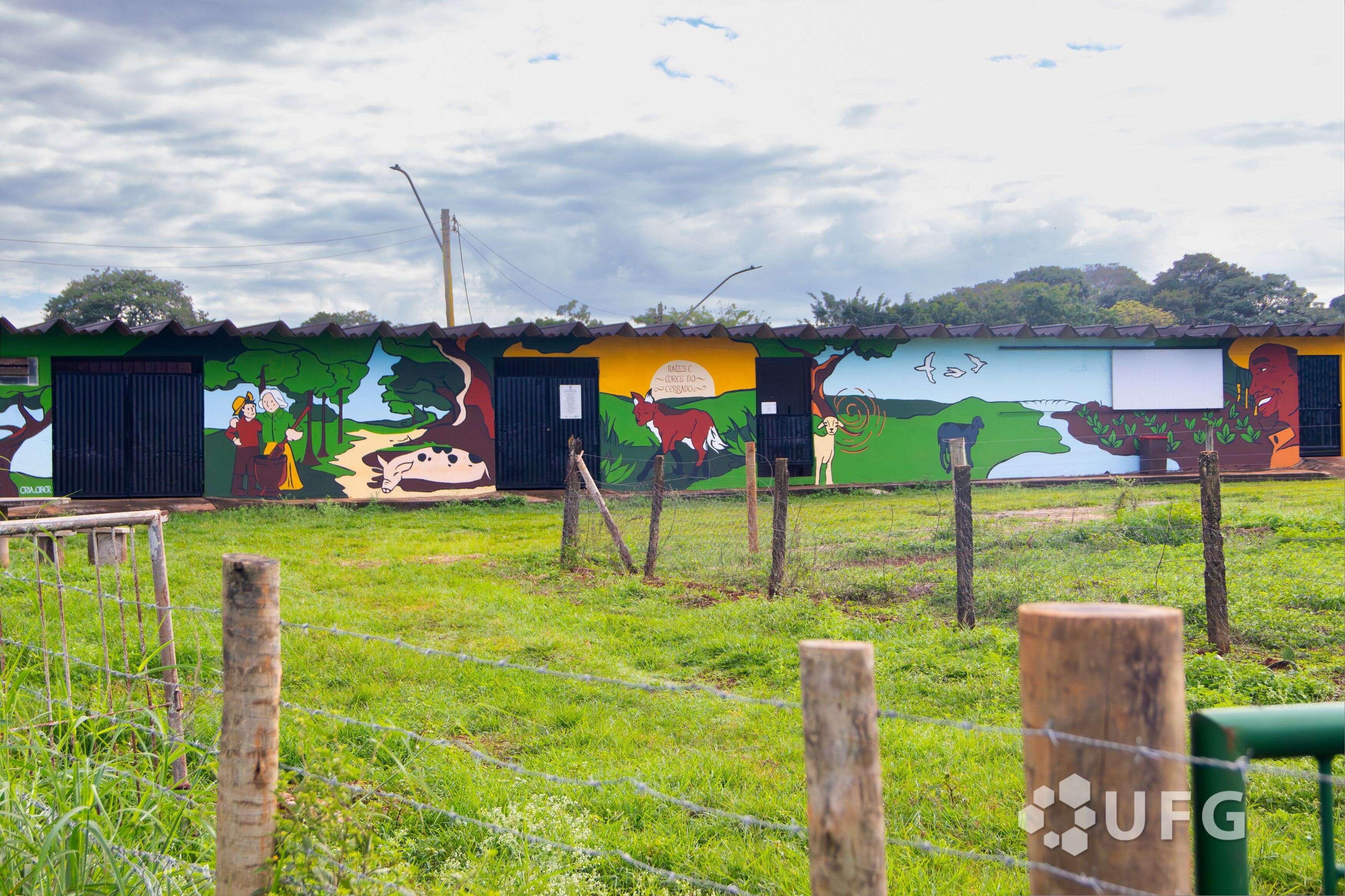 área de extensão rural