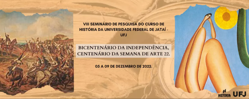 VIII Seminário de Pesquisa do Curso de História da UFJ