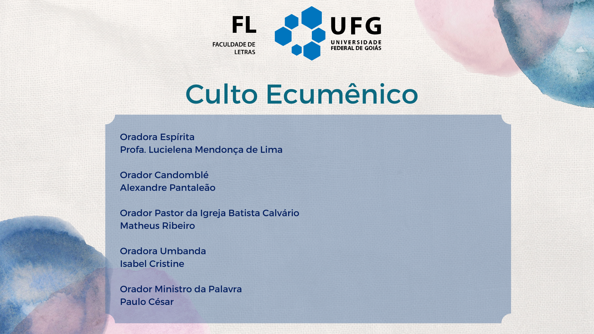 Culto Ecumenico