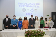 Prof. Enilza acompanha posse diretoria FEN