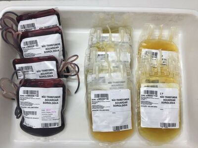 Bolsa de Sangue Bolsas de Sangue