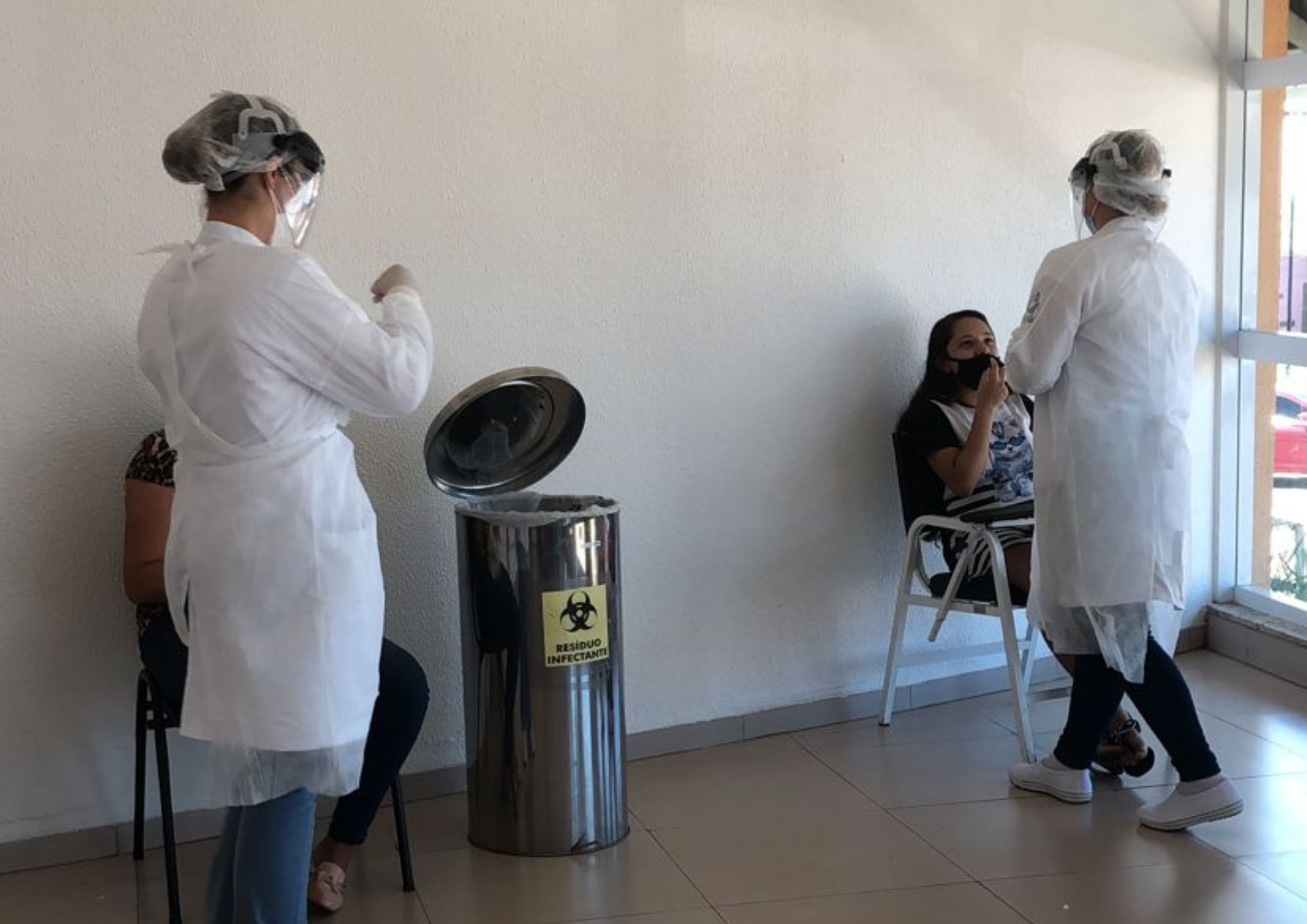HEJ inicia testagem em massa da Covid-19