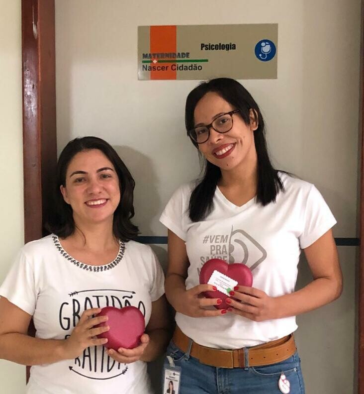 Angela Leonel e Deivislene Vilaça psicologas MNC