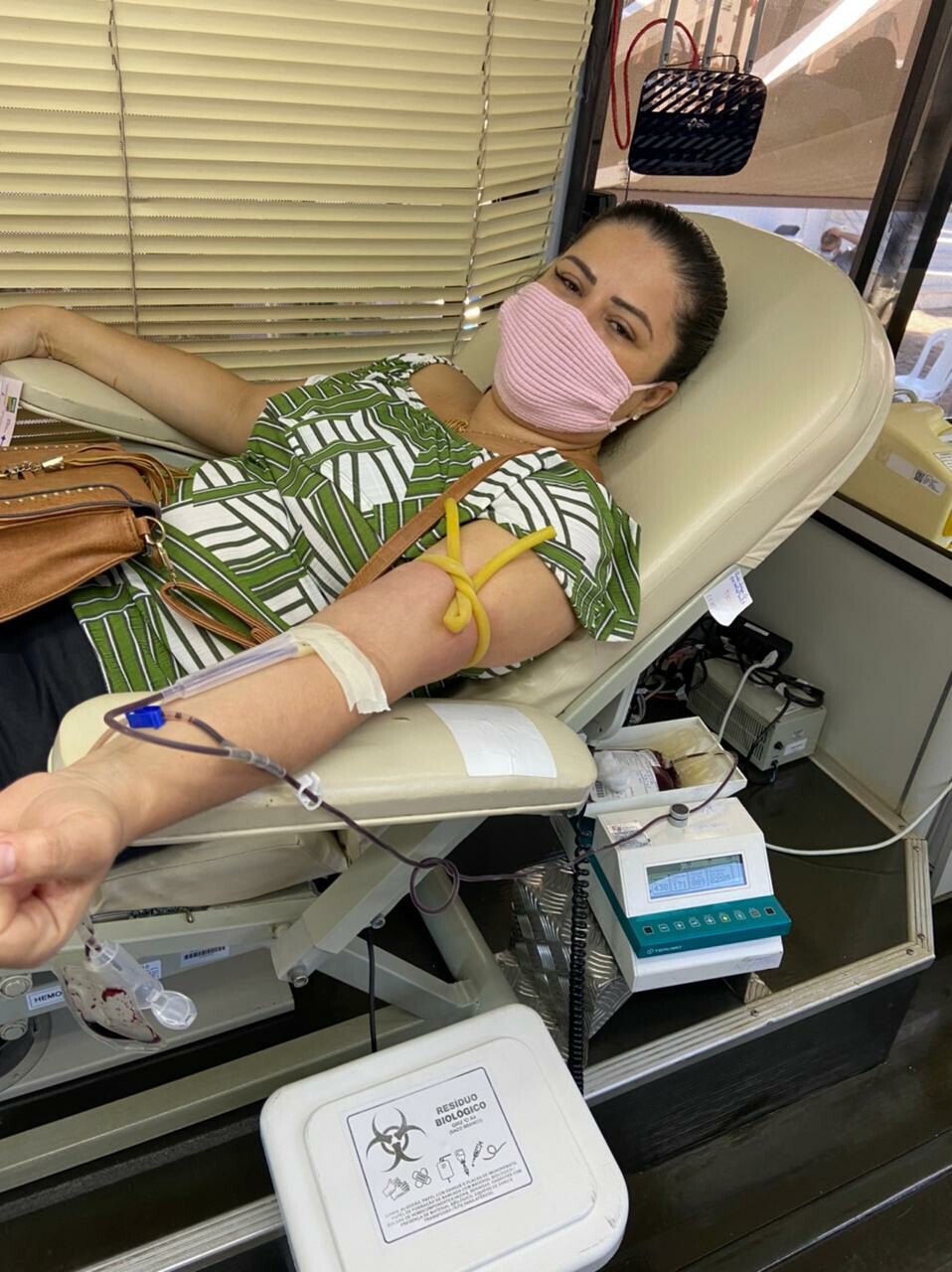 Doadora de Sangue - campanha maio 2021
