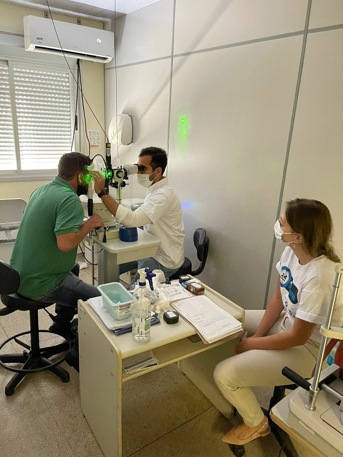CEROF atende mais de 200 pessoas em campanha de retinopatia diabética