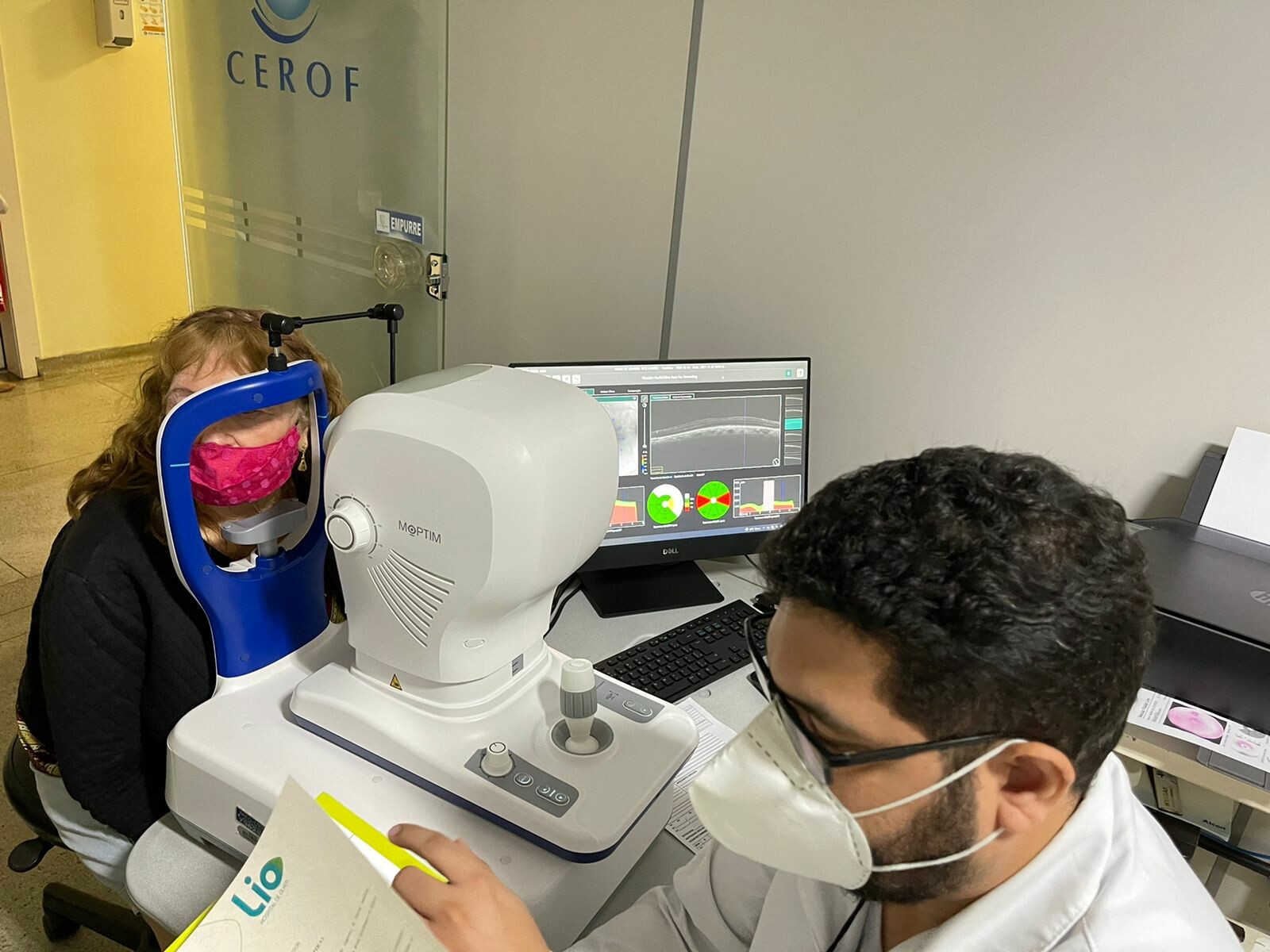 CEROF atende mais de 200 pessoas em campanha de retinopatia diabética