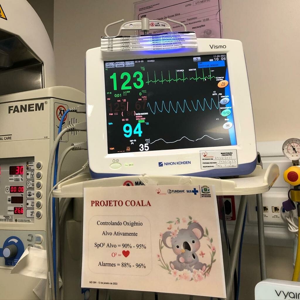 Criador do Projeto Coala, neonatologista Guilherme Sant'Anna visita HMMCC