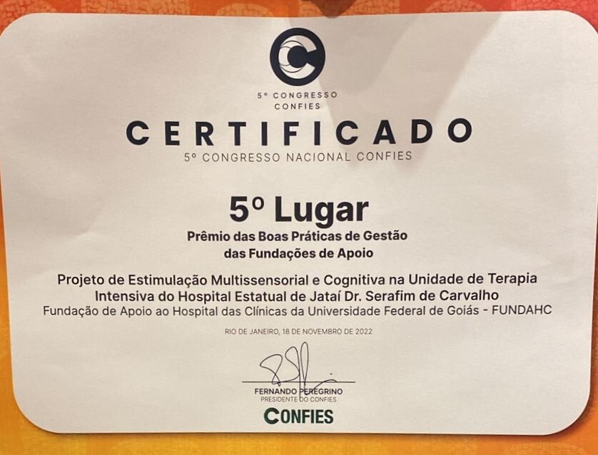 HEJ recebe prêmio Boas Práticas de Gestão das Fundações de Apoio