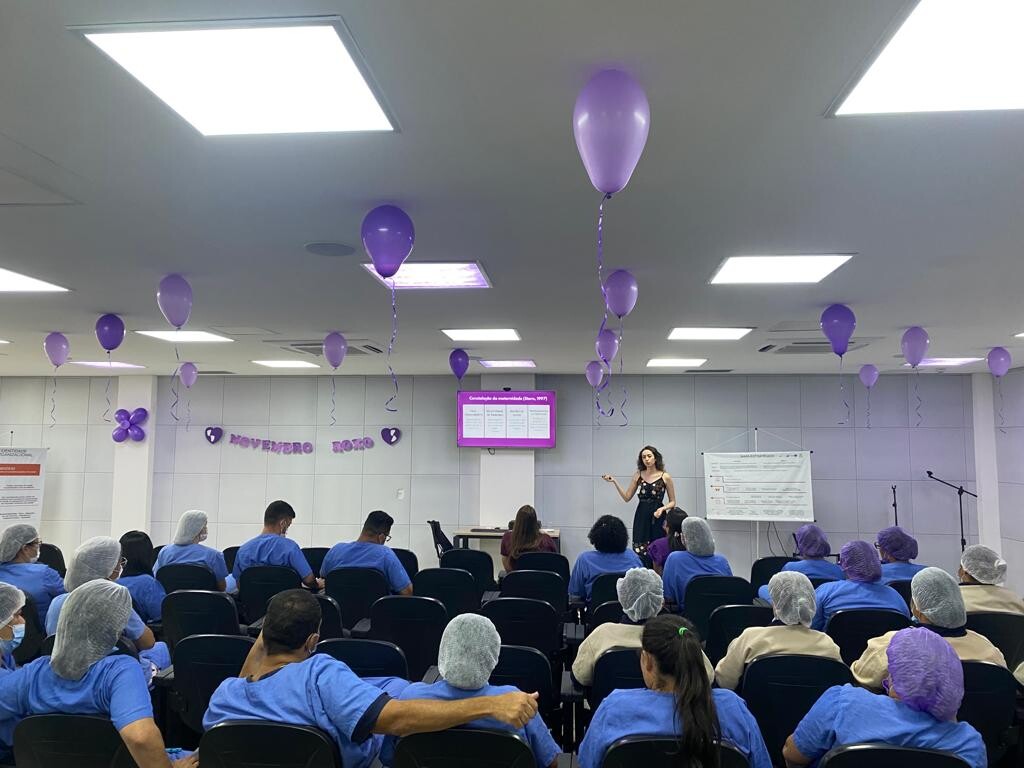 Célia Câmara e Dona Íris celebram Novembro Roxo8