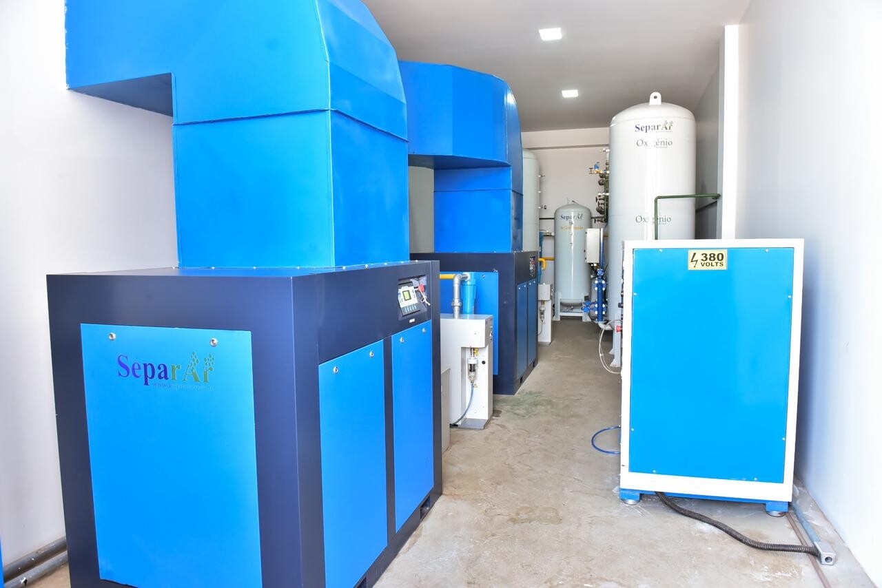 Primeira Usina Produtora de Oxigênio Medicinal de Goiânia é inaugurada no Célia Câmara2