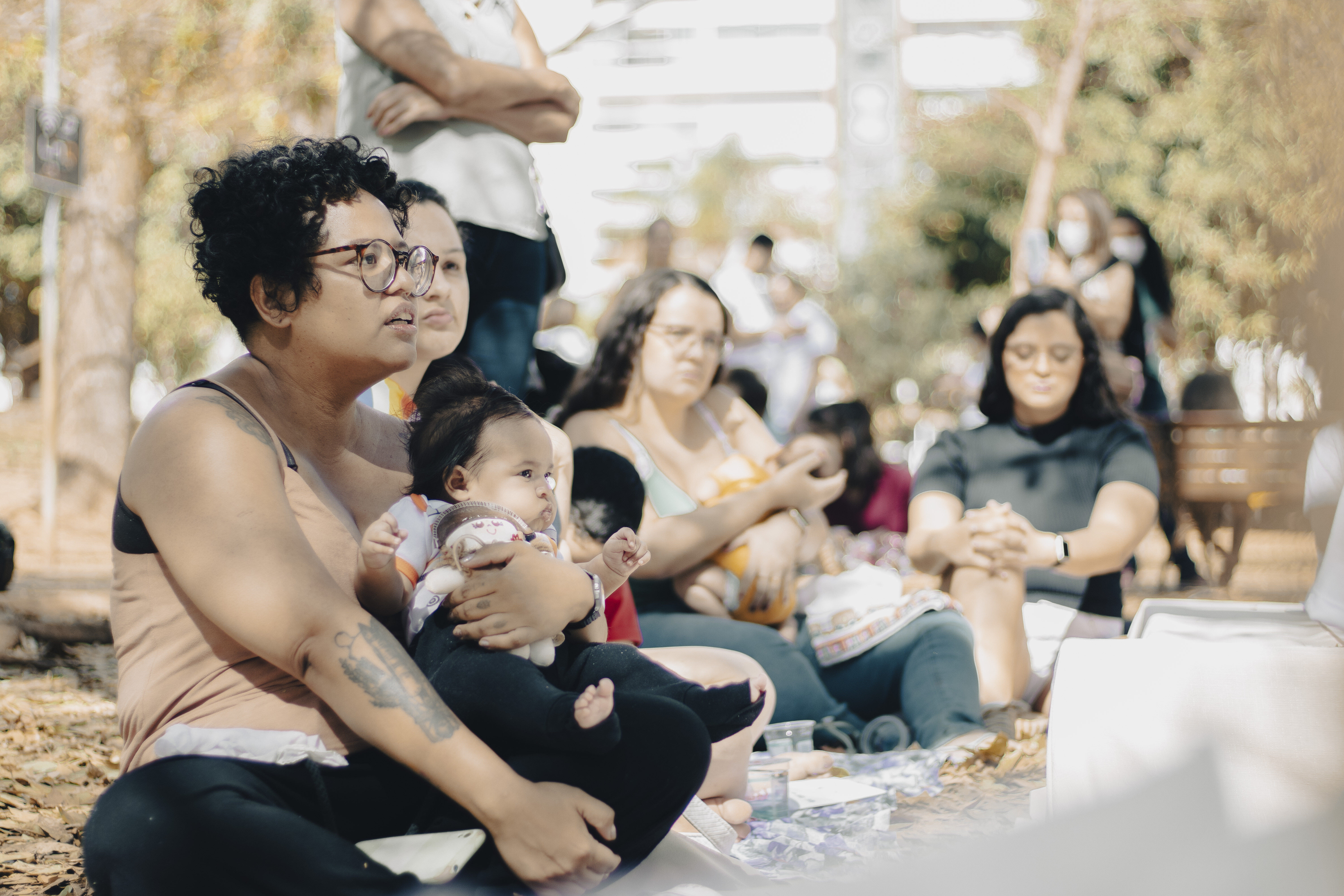 Hora do Mamaço reúne sociedade em prol da livre amamentação