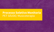 Card - processo seletivo pet-saúde