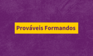 Prováveis formandos - CARD