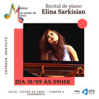 Recital de piano com Elina Sarkisian