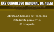  card para XXV congresso ABEM 2021
