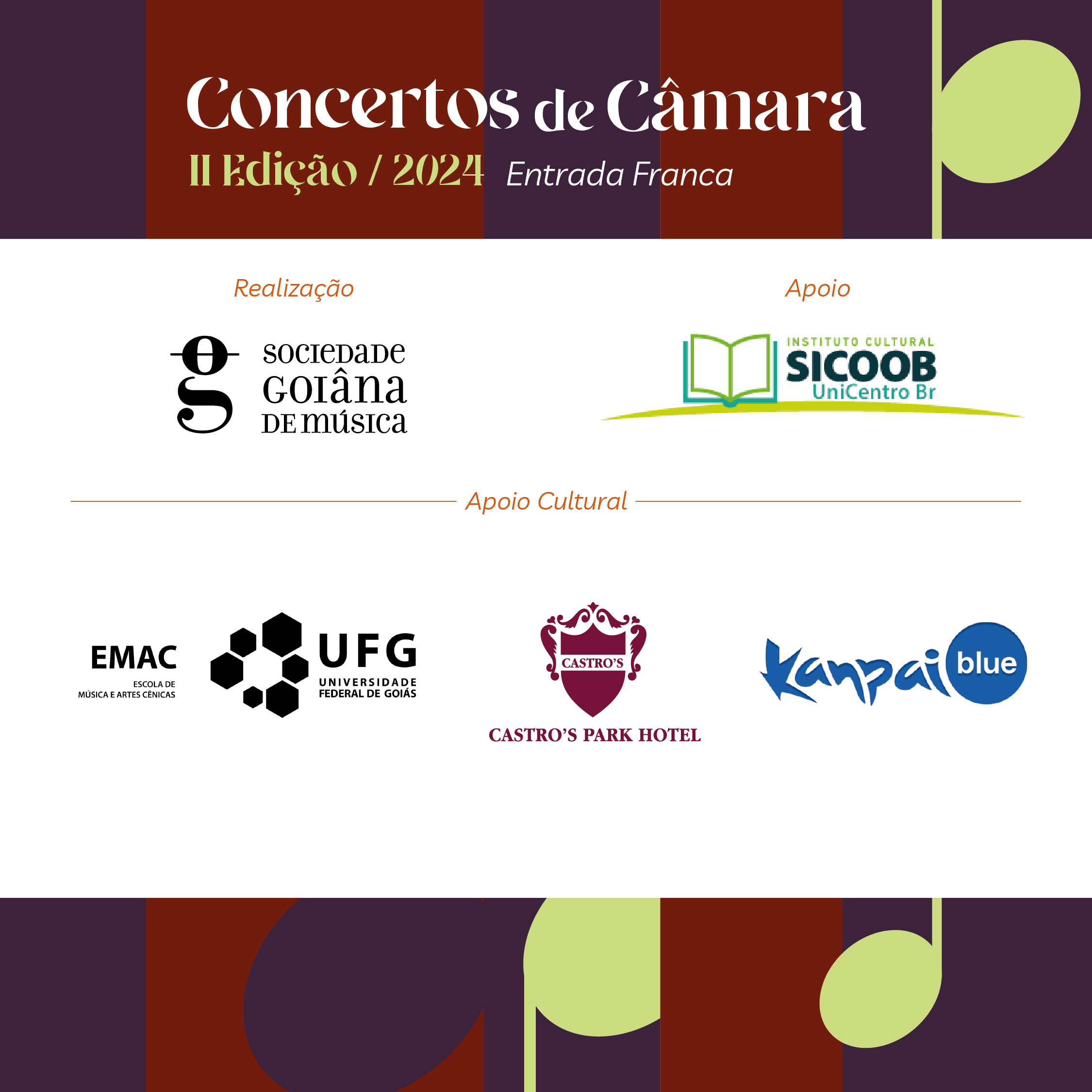Concertos de Câmara & Masterclasses outubro 2024