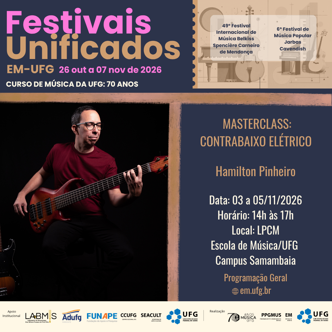 Festivais Unificados 2026 dia 03.11.26