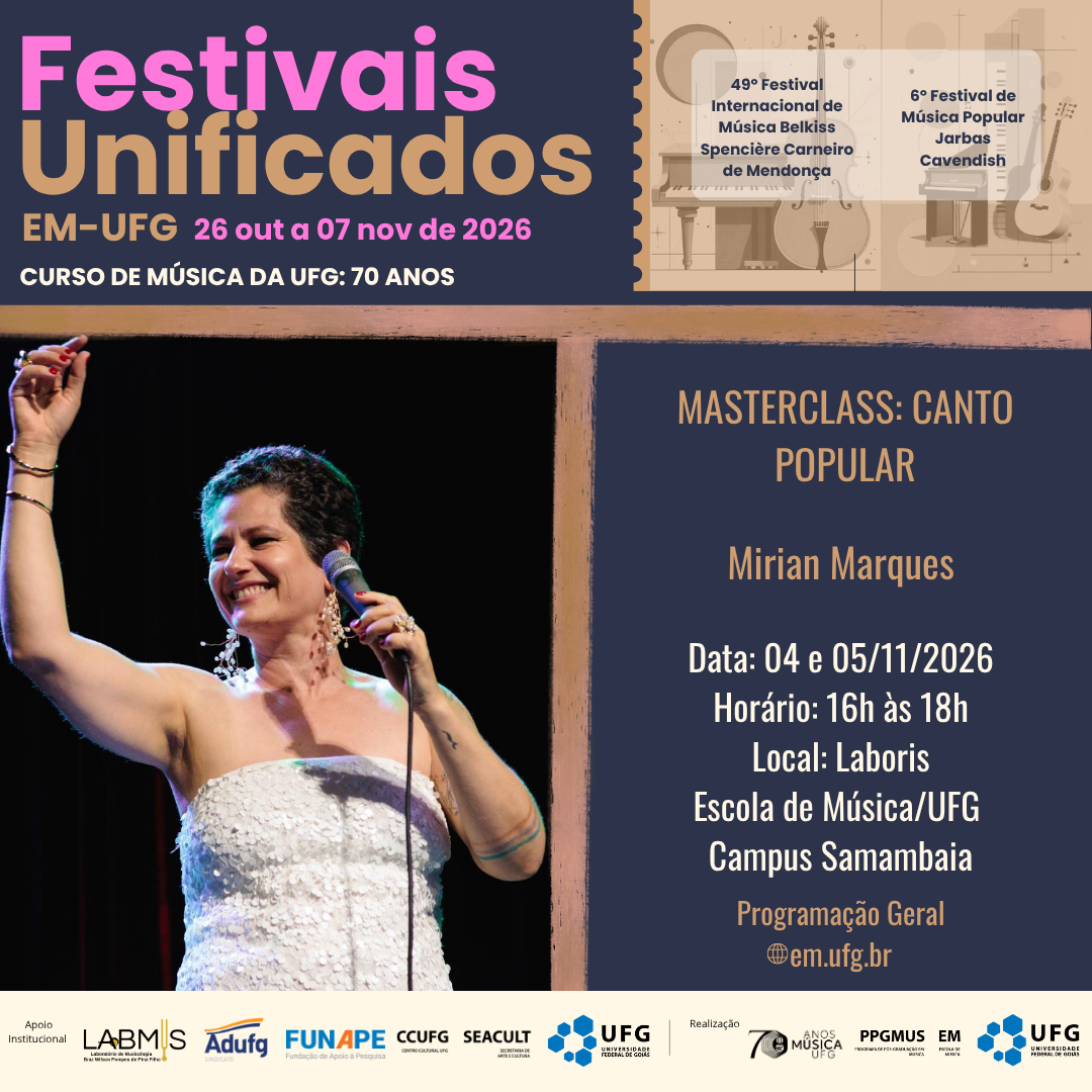 Festivais Unificados 2026 dia 04.11.26