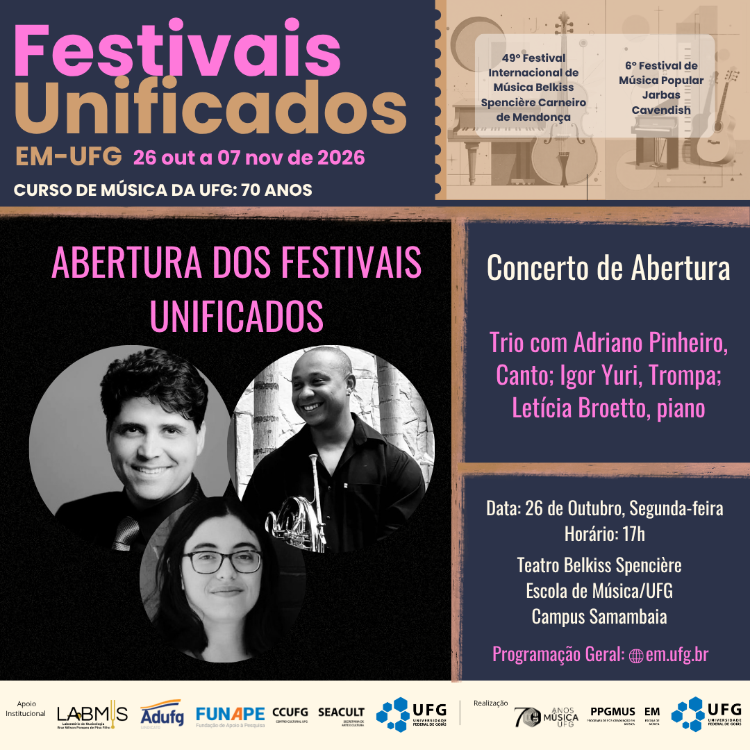 Festivais Unificados 2026