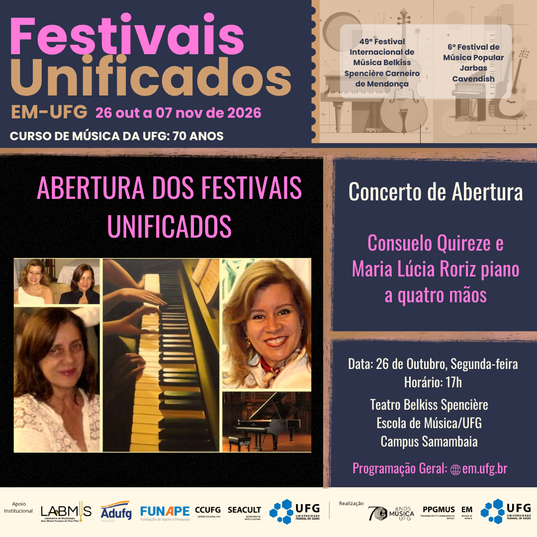 Festivais Unificados 2026