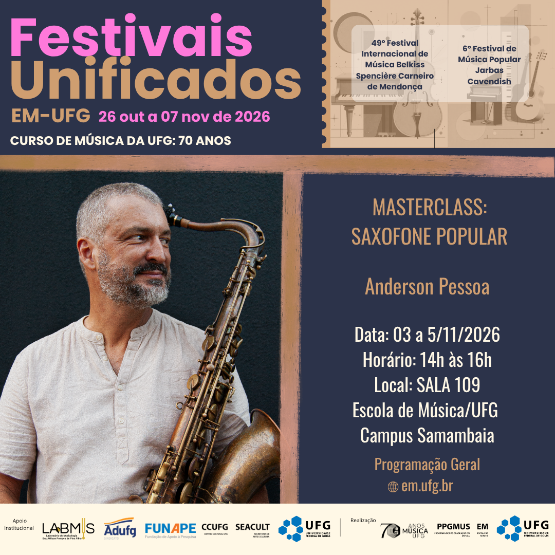 Festivais Unificados 2026 dia 04.11.26