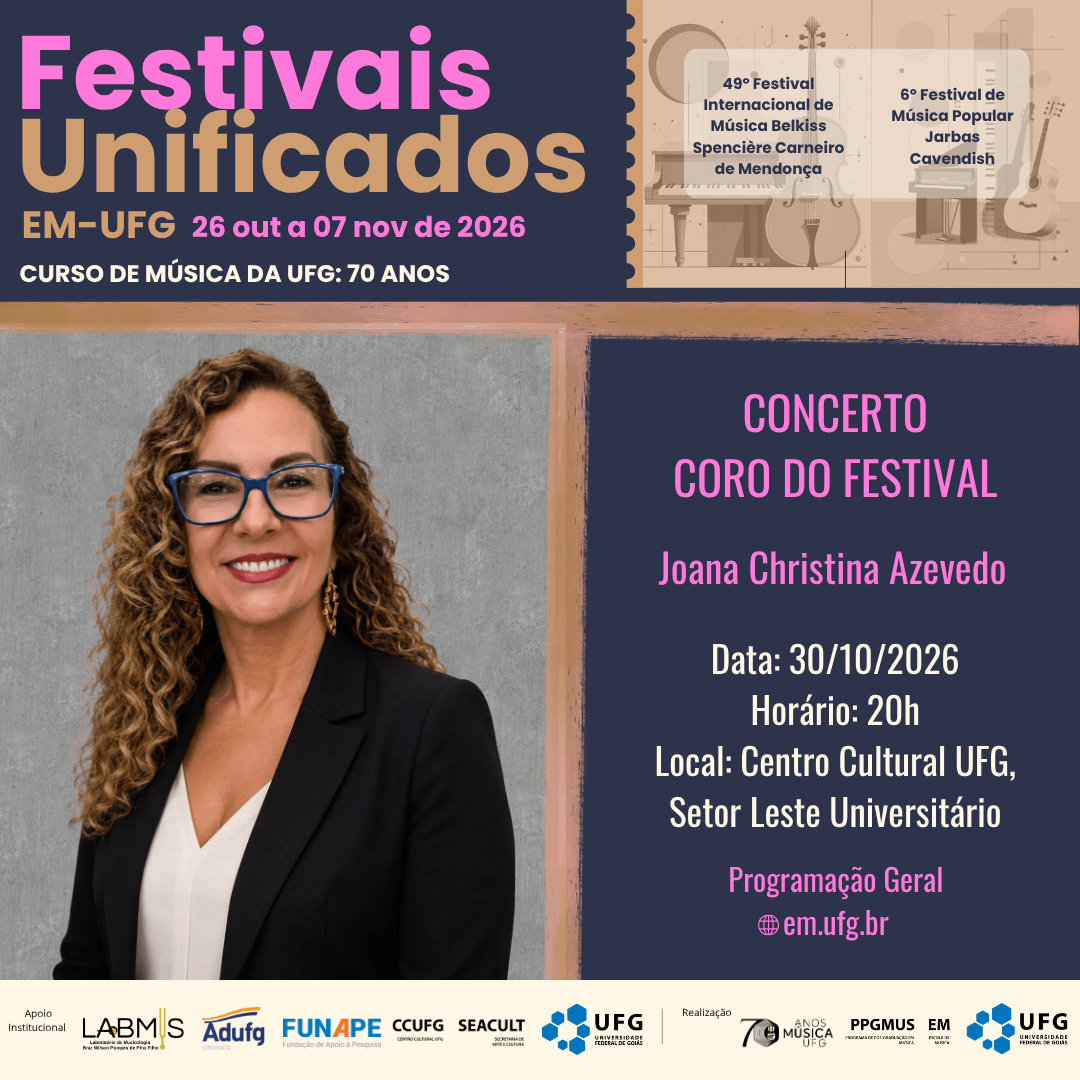 Festivais unificados 2026  dia 30