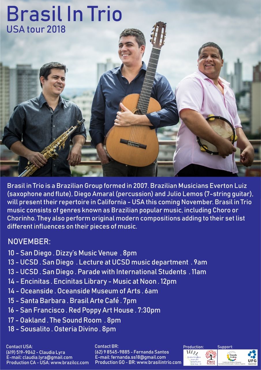 Brasil in Trio - USA Tour2018
