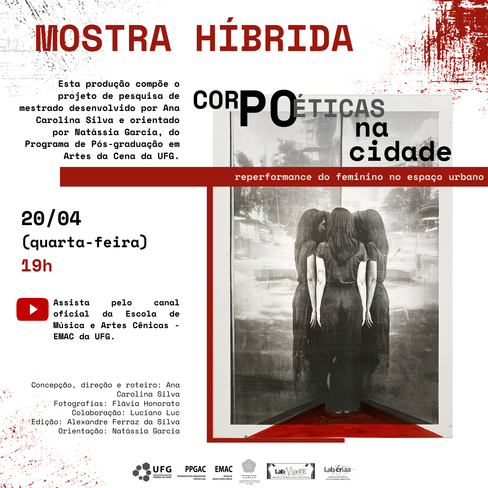 CONVITE MOSTRA HÍBRIDA FORMATO FEED