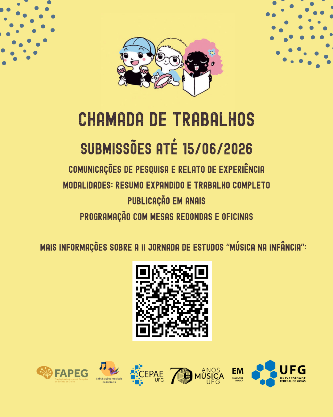 II Jornada de Estudos “Música na Infância”