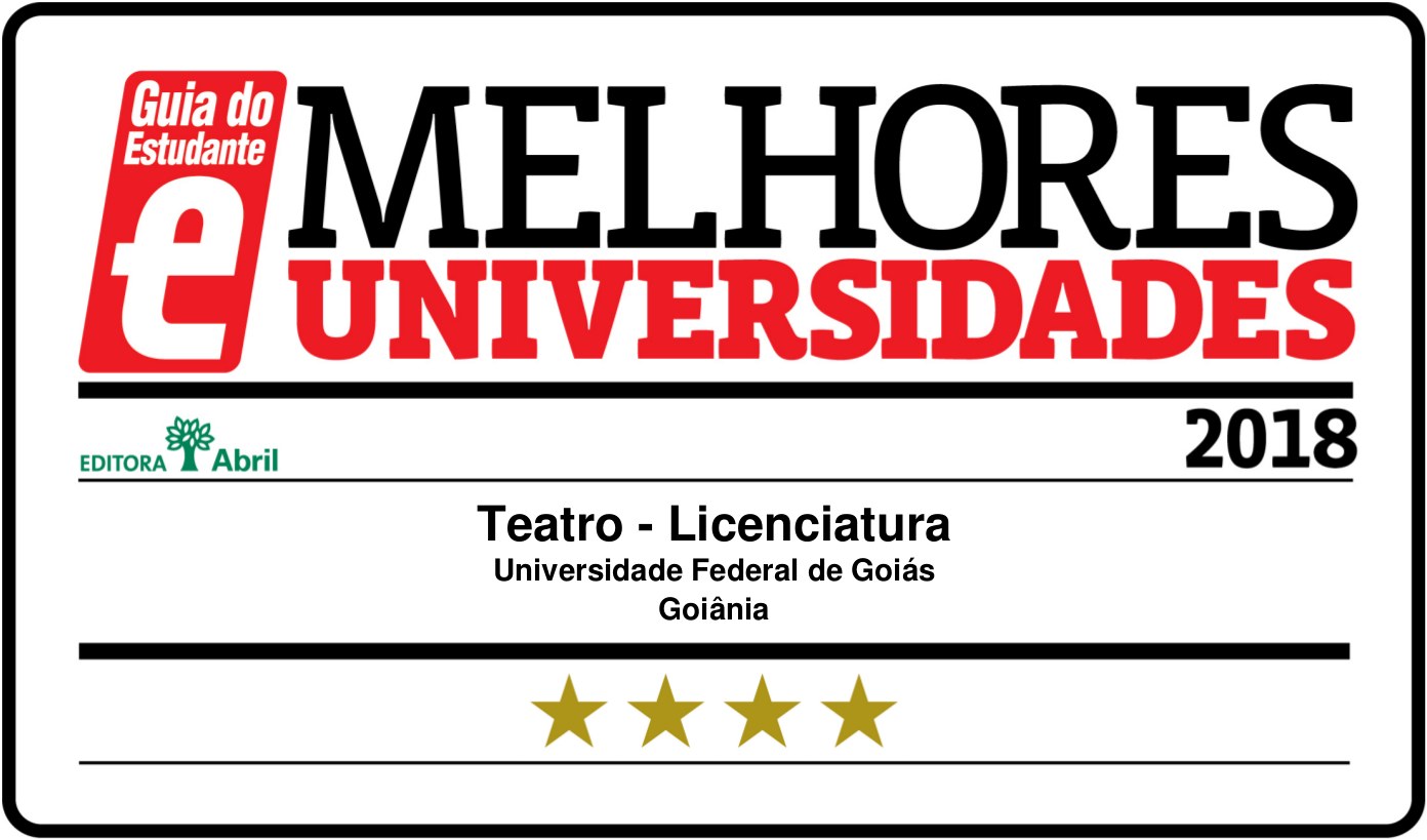 Melhores Universidades 2018 - Teatro Licenciatura