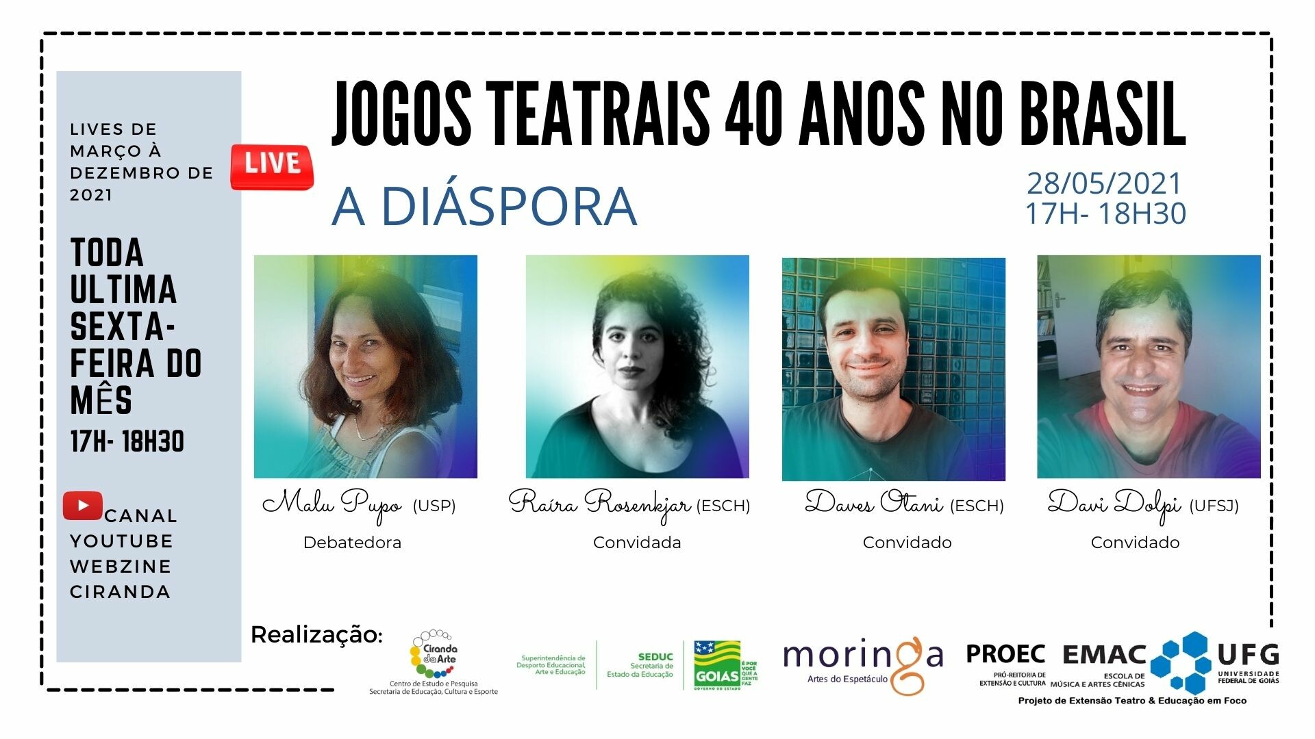 Vamos falar sobre Jogos Teatrais? Jogos Teatrais 40 anos no Brasil