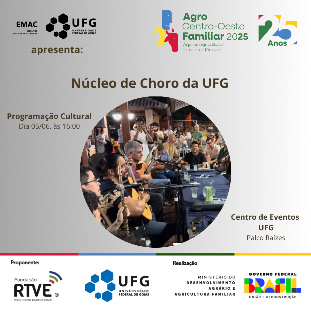 Apresentação choro Agrocentroshow junho 2025