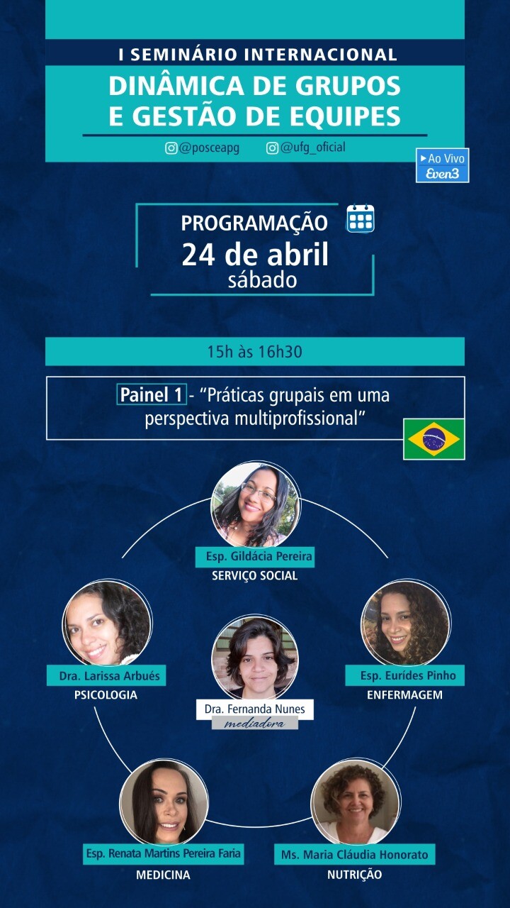  I Seminário Internacional de Dinâmica de Grupo e Gestão de Equipes