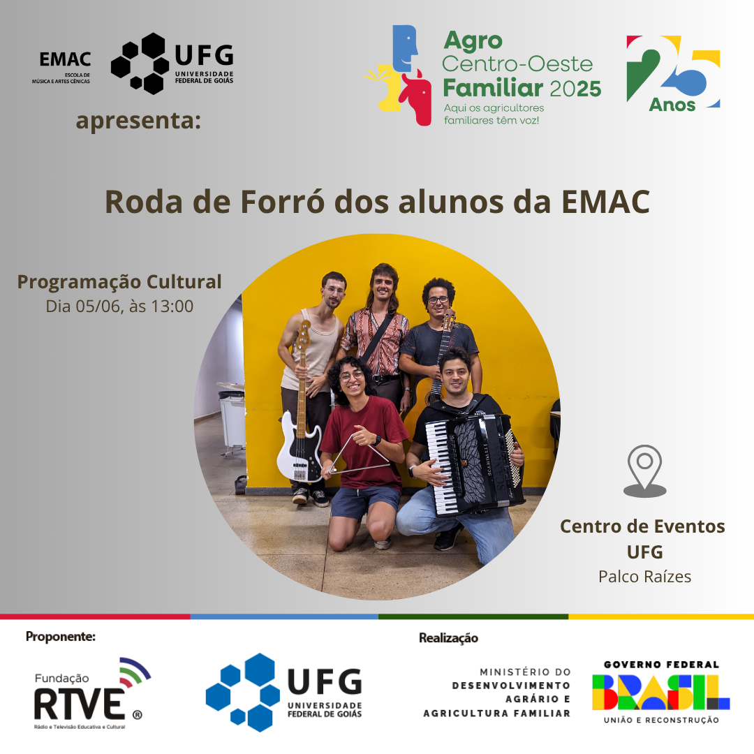 Apresentação choro Agrocentroshow junho 2025