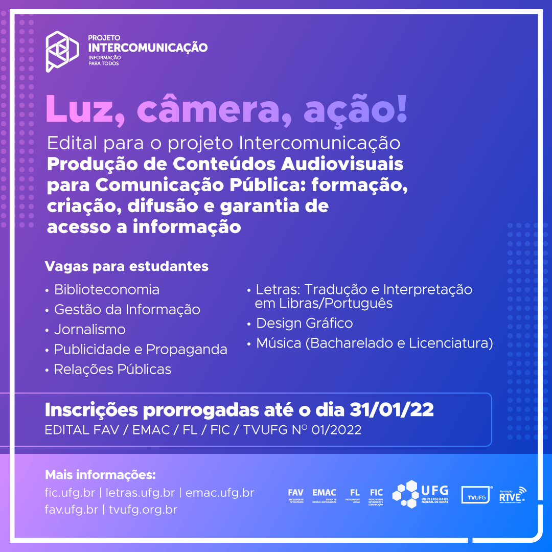 Intercomunicação 2022 - post prorrogação
