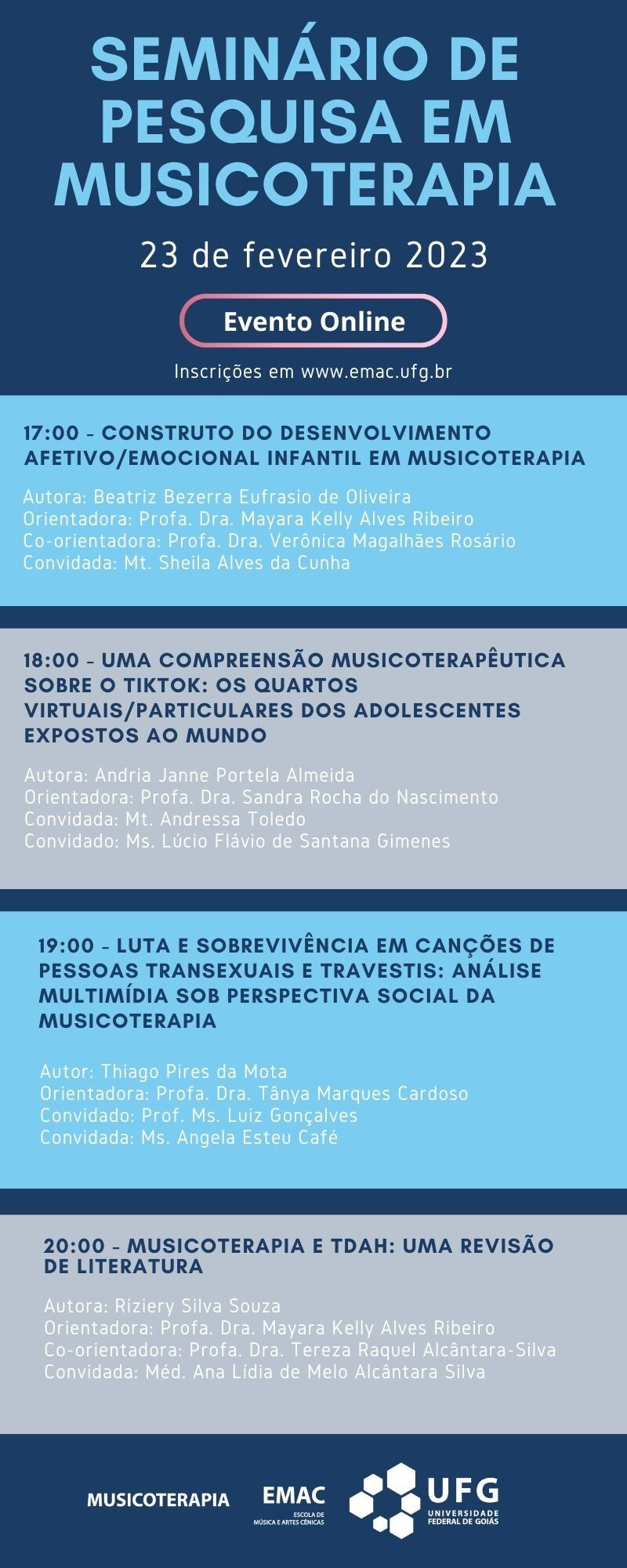 Seminário de Pesquisa em Musicoterapia