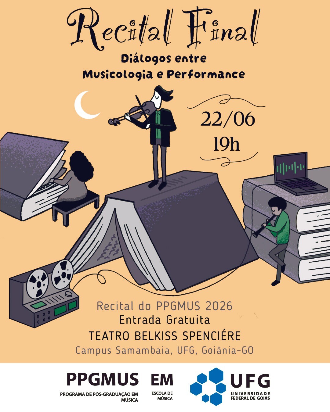 recital de mestrado dos alunos do PPG 22 junho