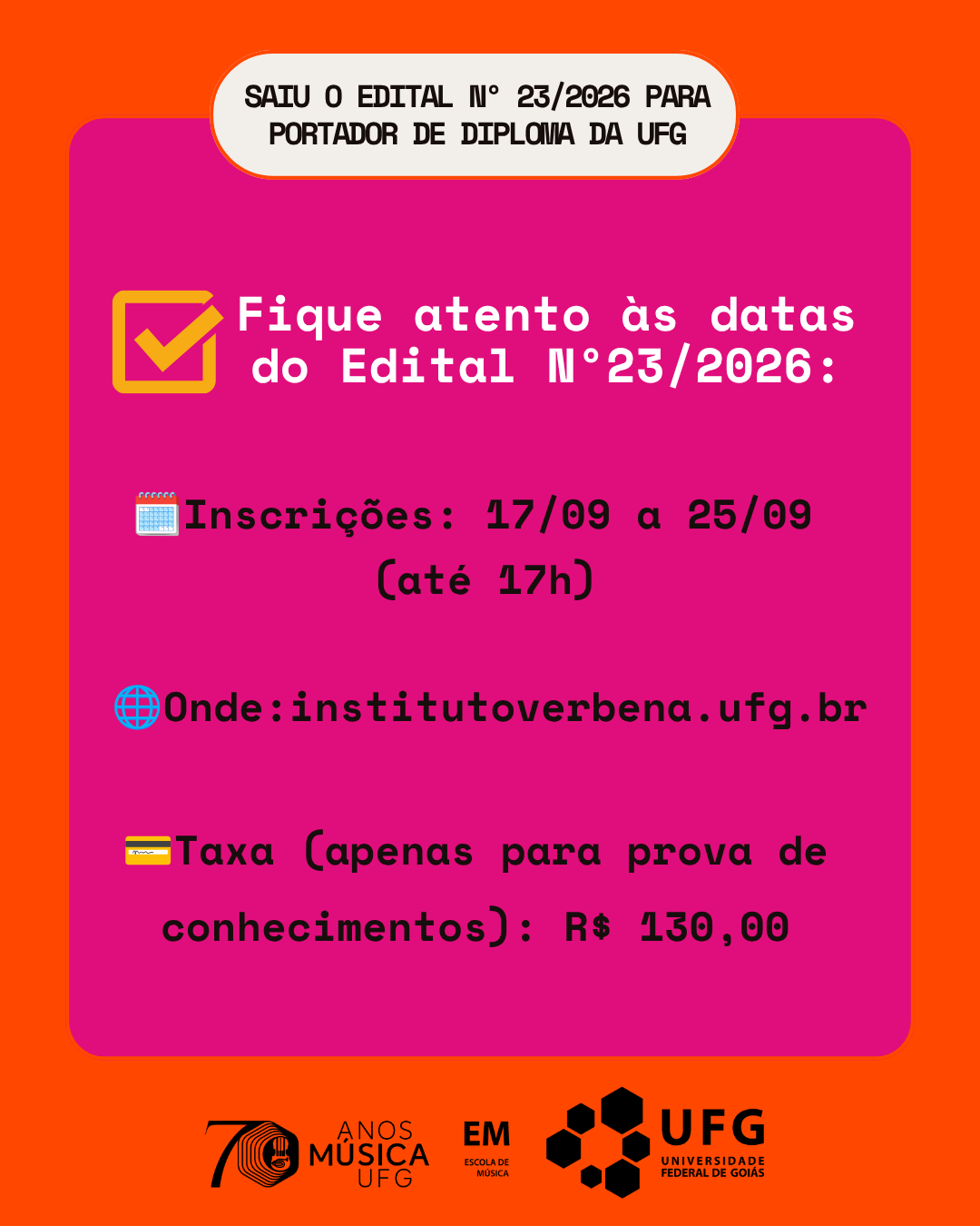 vhce e portador de diploma 2026