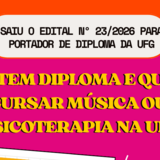 vhce e portador de diploma 2026