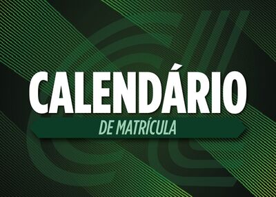 Calendário de matrícula 2026