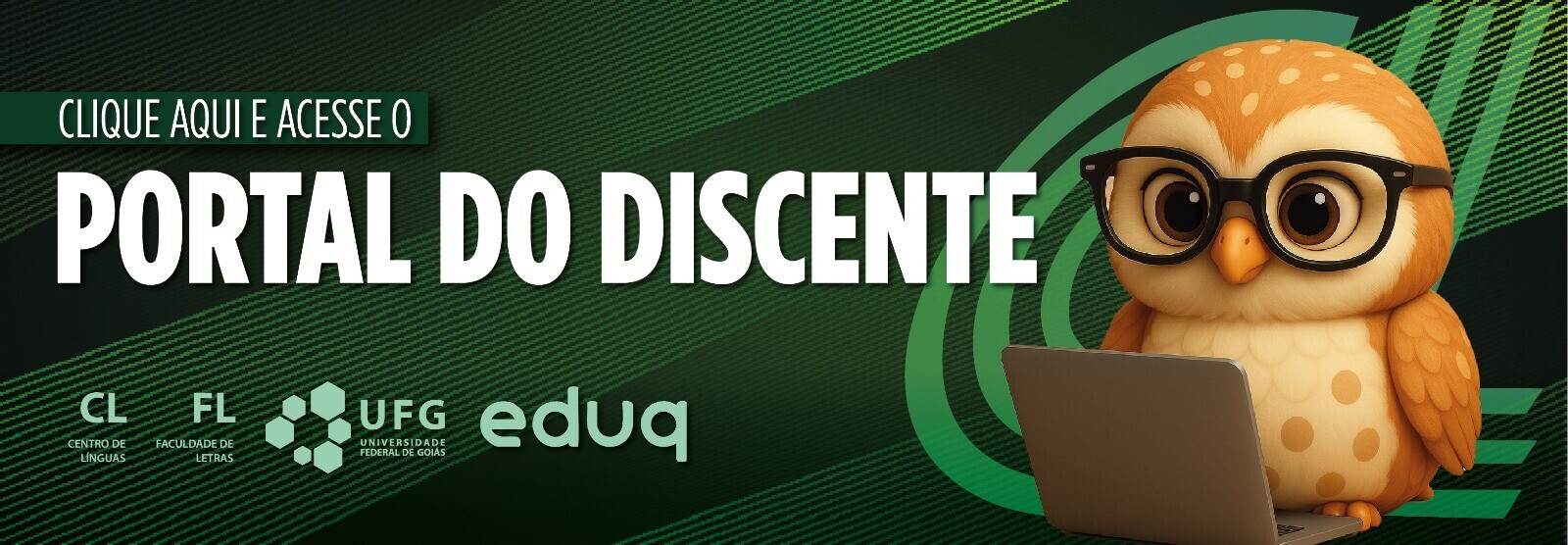 Banner portal do discente 2023